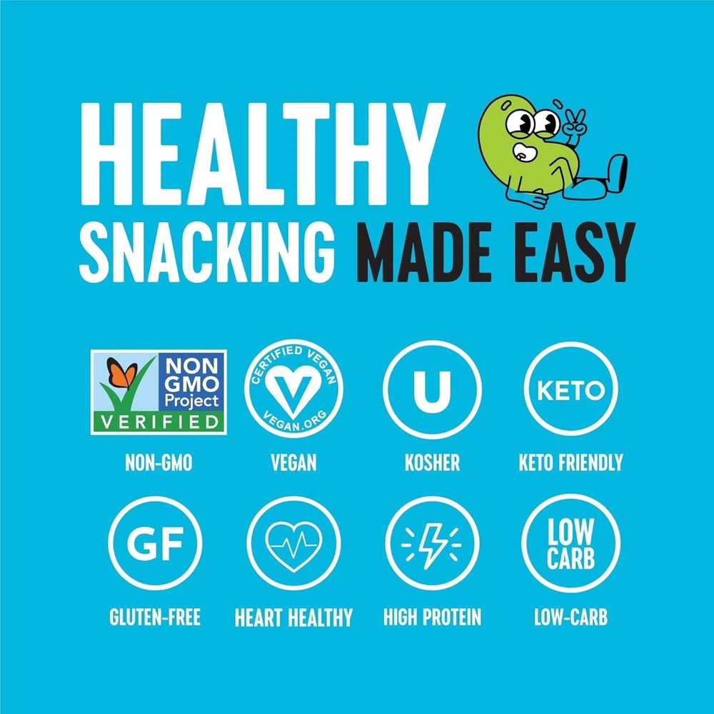 Keto & Protein-Packed Dry Roasted Edamame Snacks