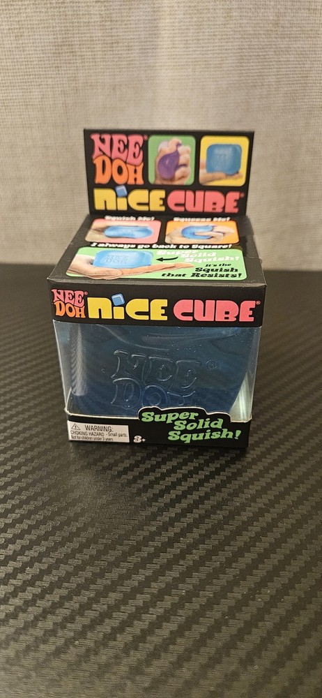 Needoh Nice Cube Super Solid Sqush (Blue)