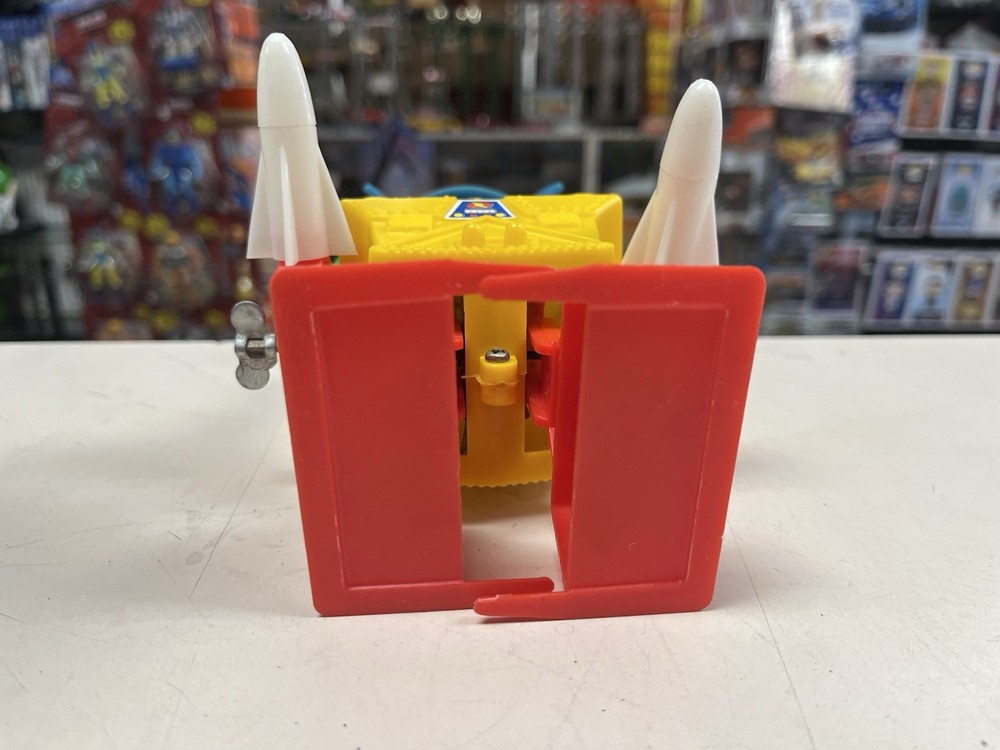 * VINTAGE WIND-UP SPACE ROBOT WITH BOX ANY WALKING ACTION PLASTIC *ST