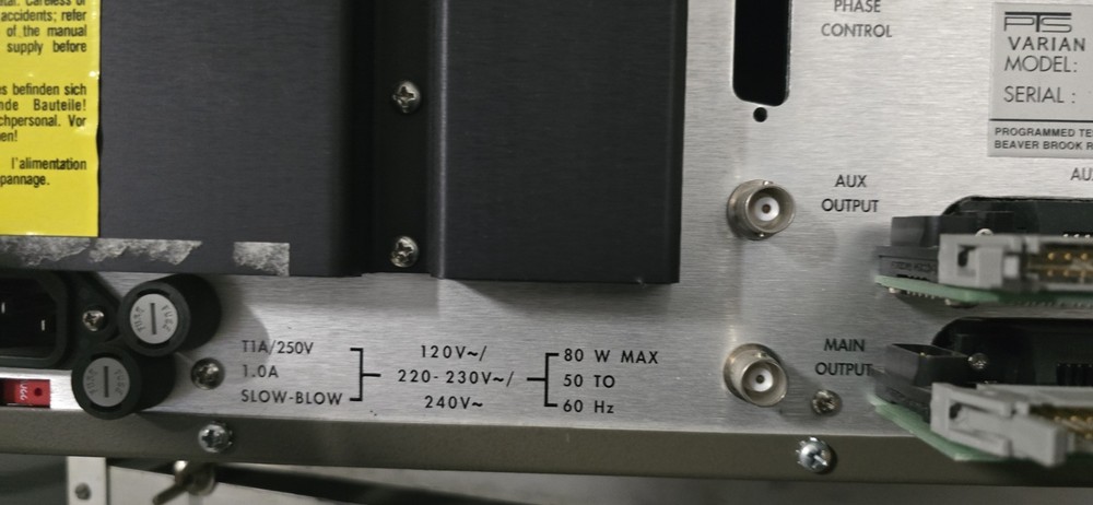 Programmed Test Sources PTS D500 Frequency Synthesizer 1–500 MHz (Varian...