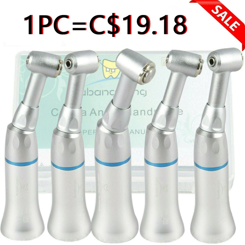 NSK Style Dental Slow Low Speed Handpiece Contra Angle Push Button E-Type CA