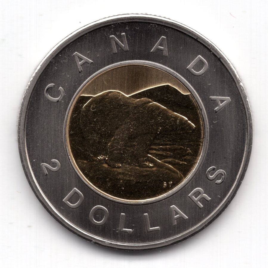 2003 Canada Specimen $2 Toonie Coin