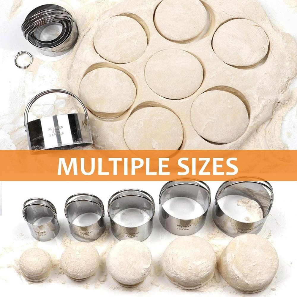 Essential Stainless Steel Baking Tools Collection