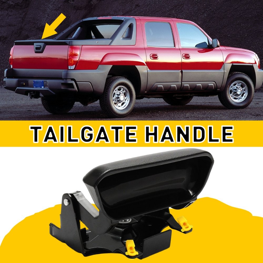 Tailgate Tail Rear Gate for 02-06 Black Handle Chevy Avalanche