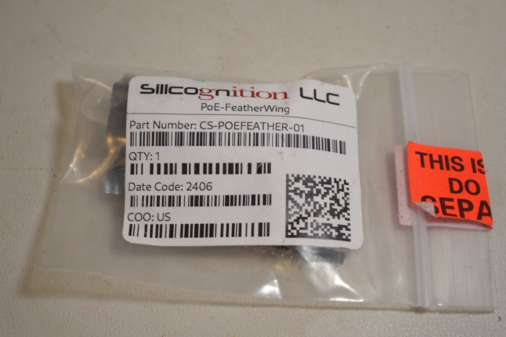 CS-POEFEATHER-01 Silicognition PoE-FeatherWing