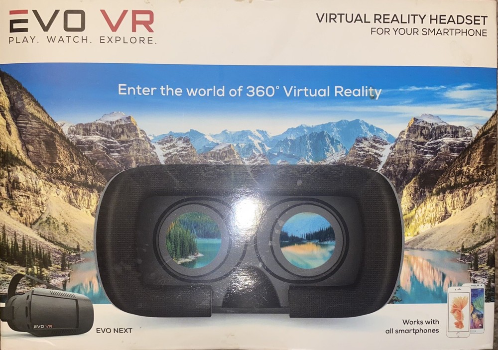 EVO VR Virtual Reality Headset for your Smart Phone