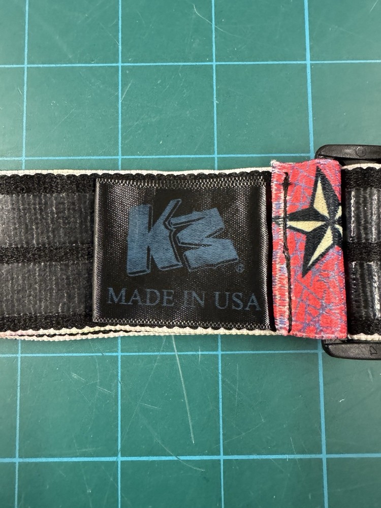 KM sublimated goggle strap for JT FLEX / SPECTRA. RARE!