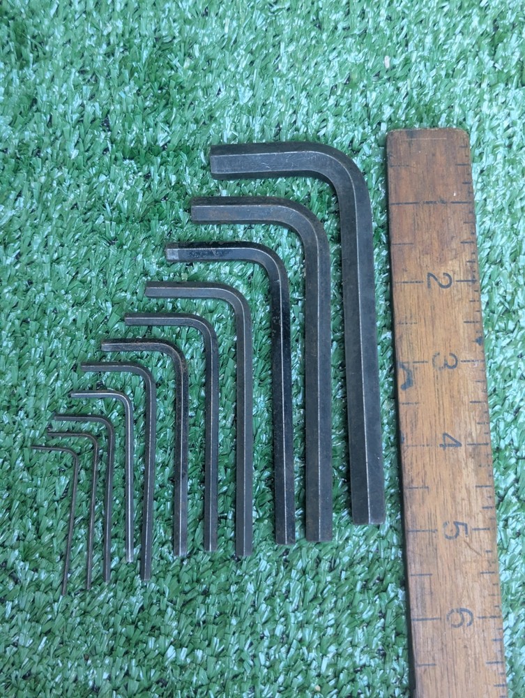 Vintage Allen Keys With Case