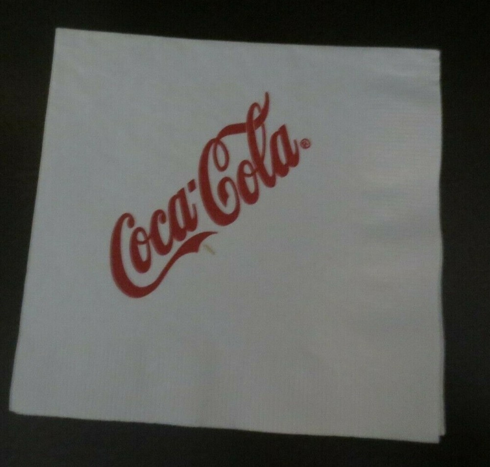 5 Different Coca-Cola Napkins