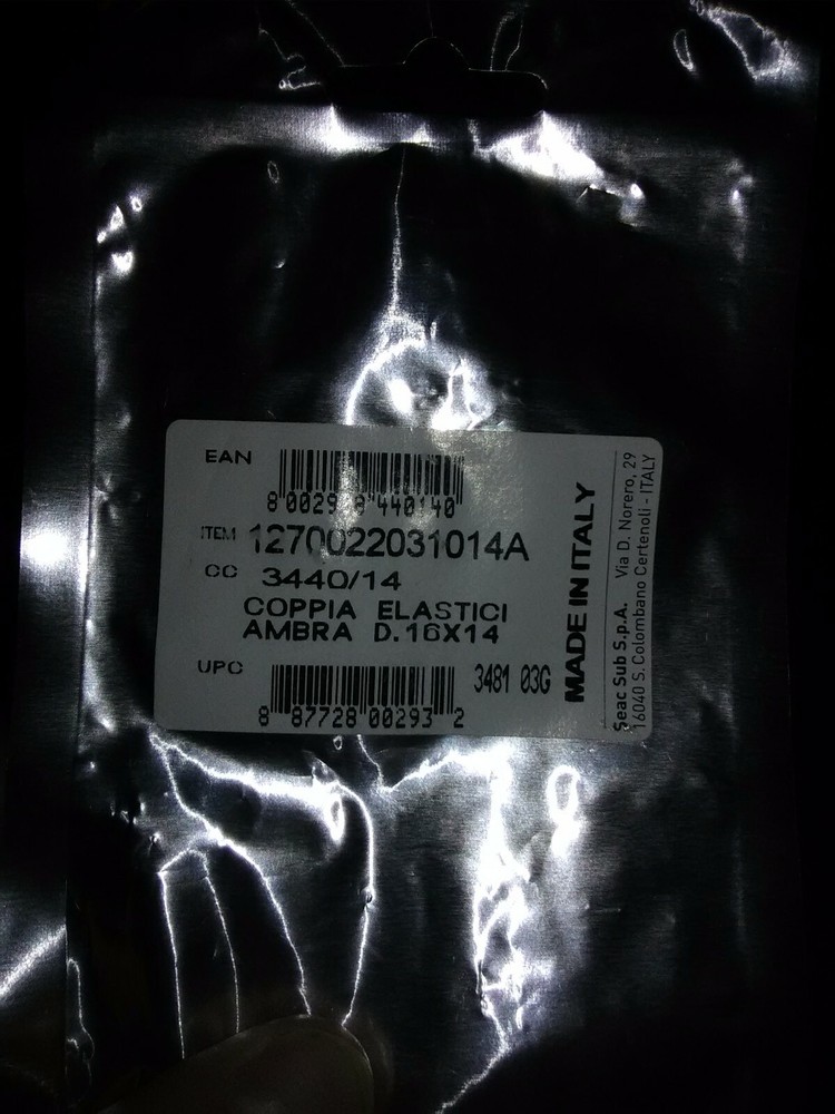 (2) Seac SPEARGUN  Pair Latex  Bands