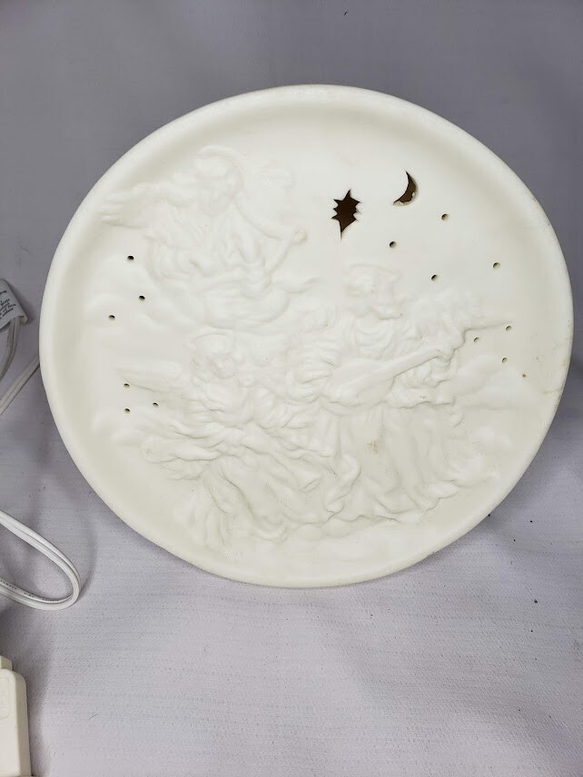 Ceramic Table Top Band of Angels Night Light