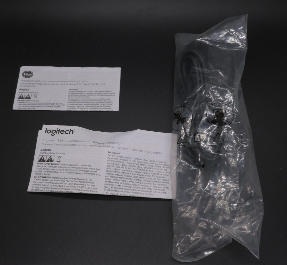 Logitech Creator Blue Yeti Professional Microphone M# 888-000322