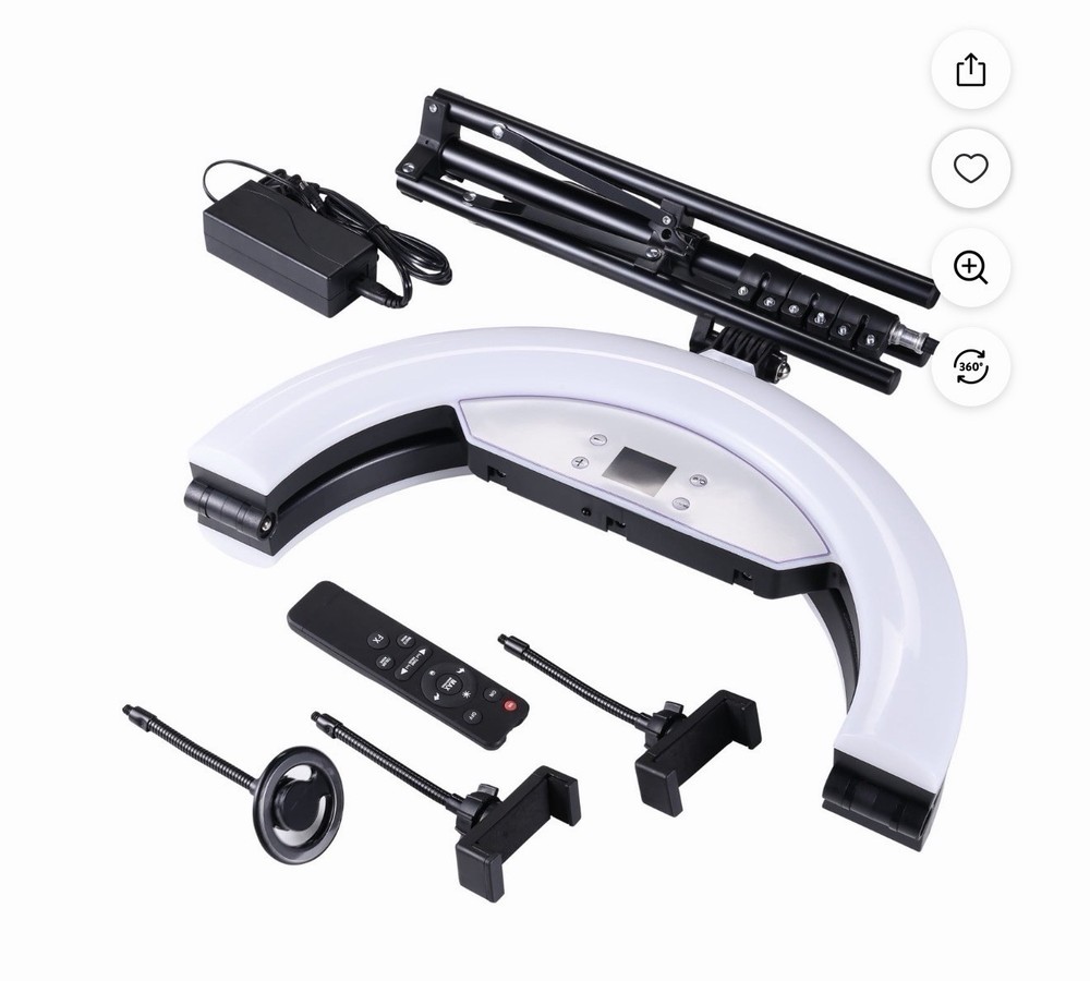 vivitar led ring light With Tripod