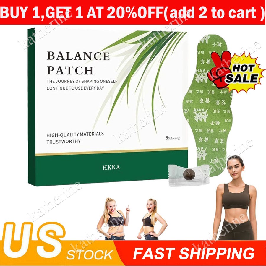 Japanese Herbal Balance Patch,Plant-Based Ingredient Comfortable Adhesive Design