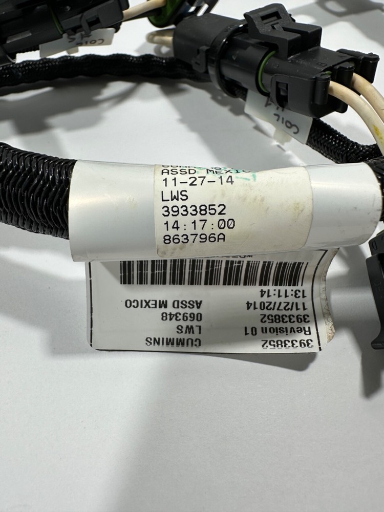 NEW OEM CUMMINS 3933852 HARNESS WIRING
