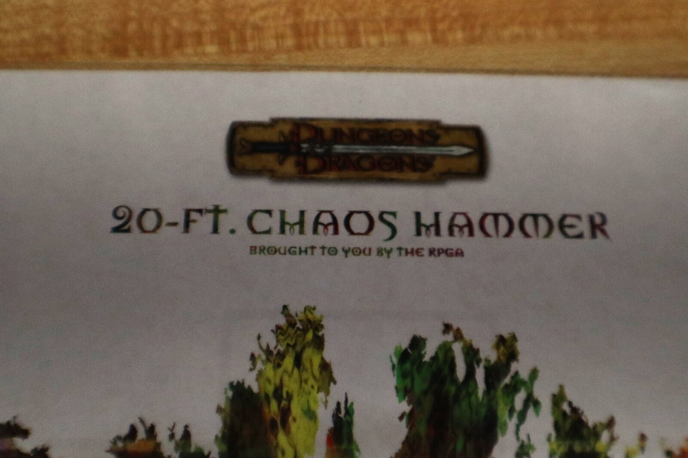 Dungeons and Dragons CHAOS HAMMER TEMPLATE 2OFT