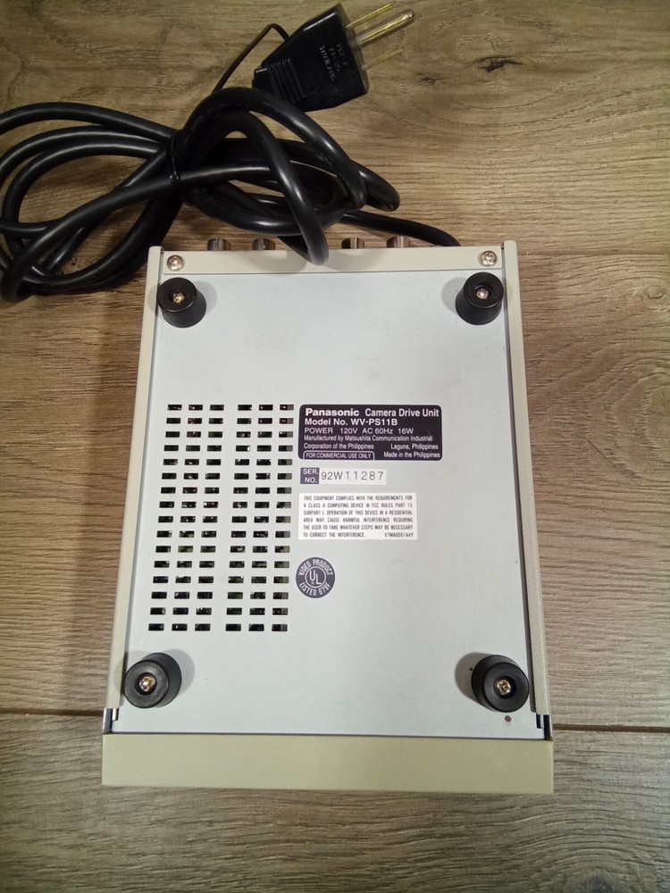 PANASONIC CCTV CAMERA DRIVE UNIT WV-PS11B POWER SUPPLY