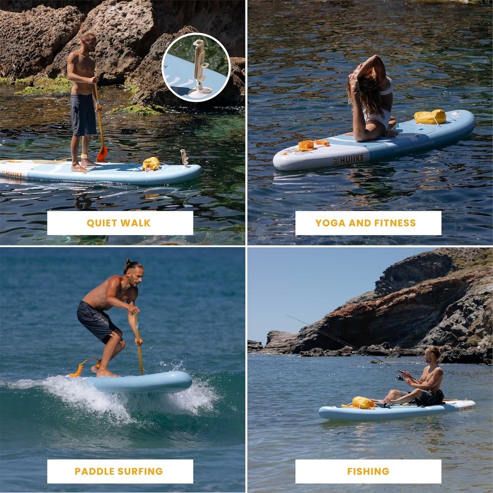 Complete Inflatable Paddle Board Package: 10' x 33