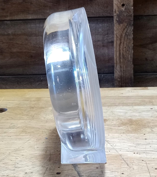 JG Durand Crystal Clock - Needs Battery