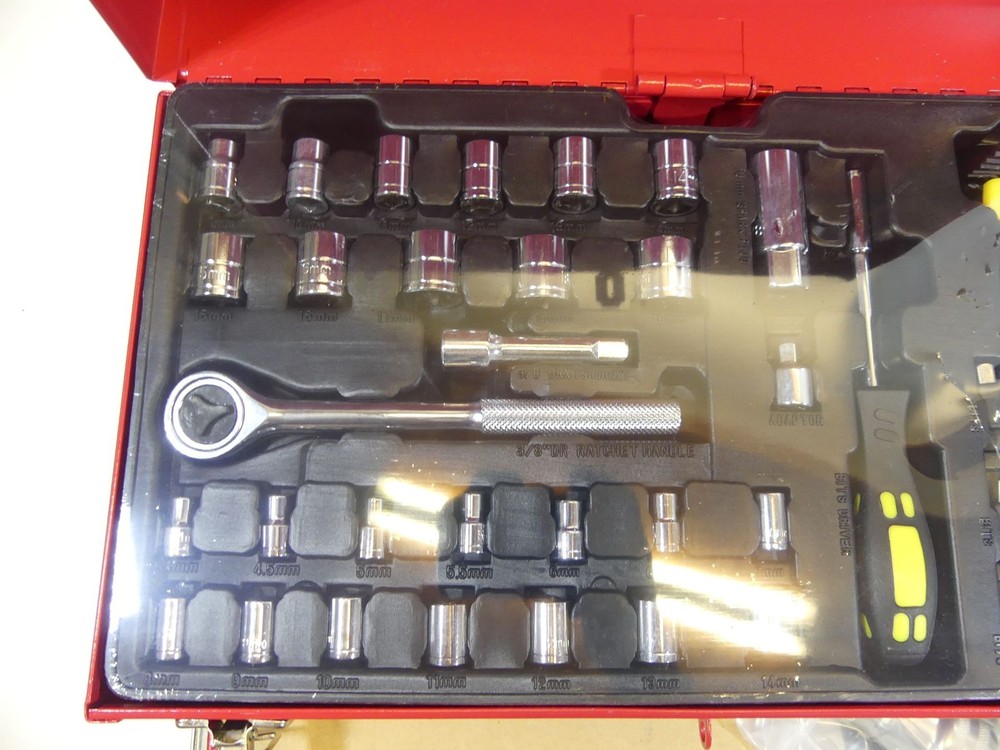 Allies Tool Set Tool Box 176 Pieces M01002