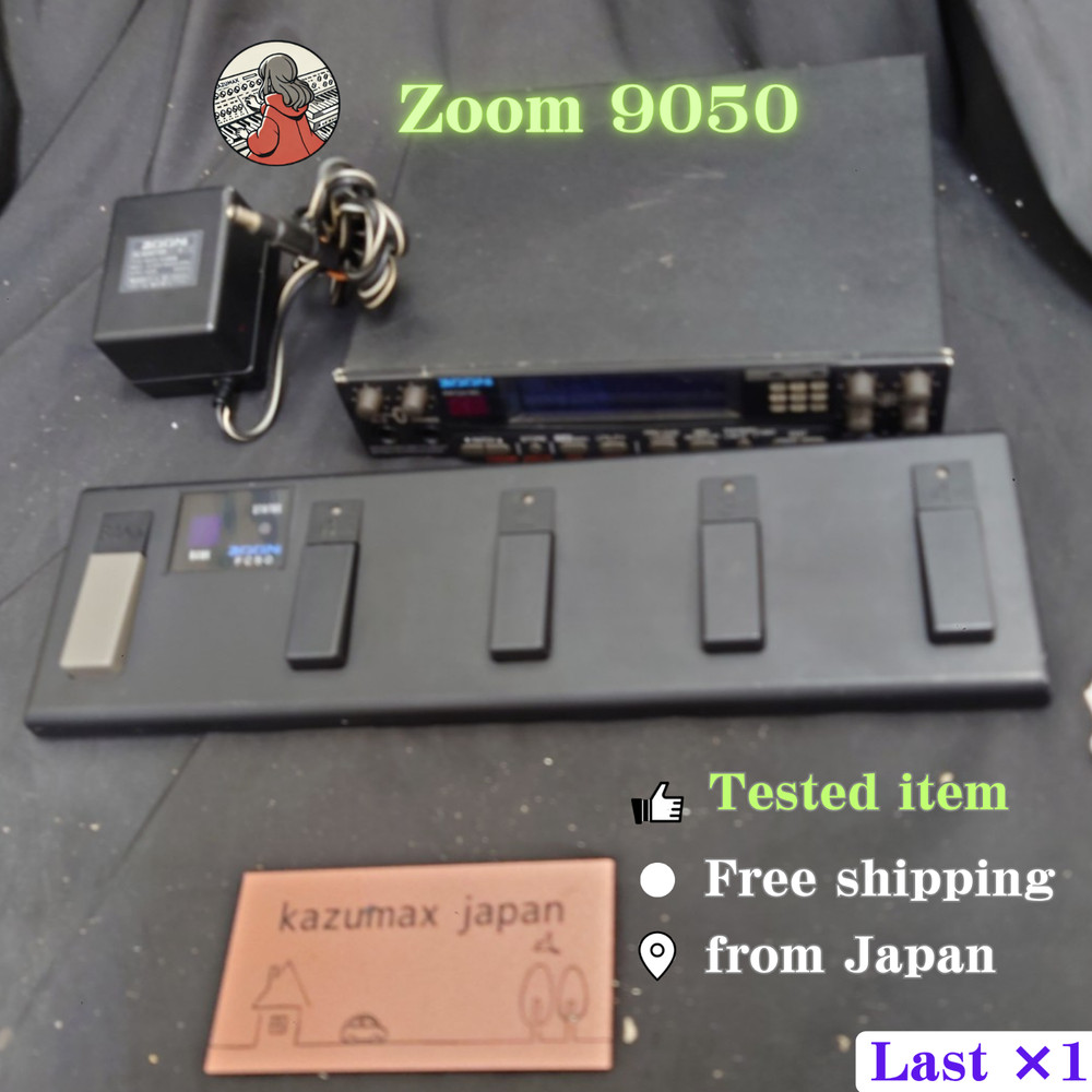 Zoom 9050 Advanced Guitar Effects Processor Rackmount Unit with Foot Controller