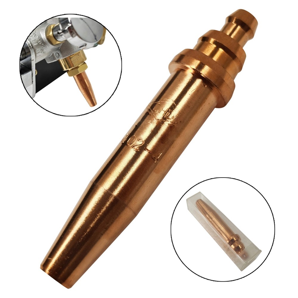 G02#4 Oxyacetylene Nozzle for Flame Cutting Machine 70-90mm Cutting Thickness