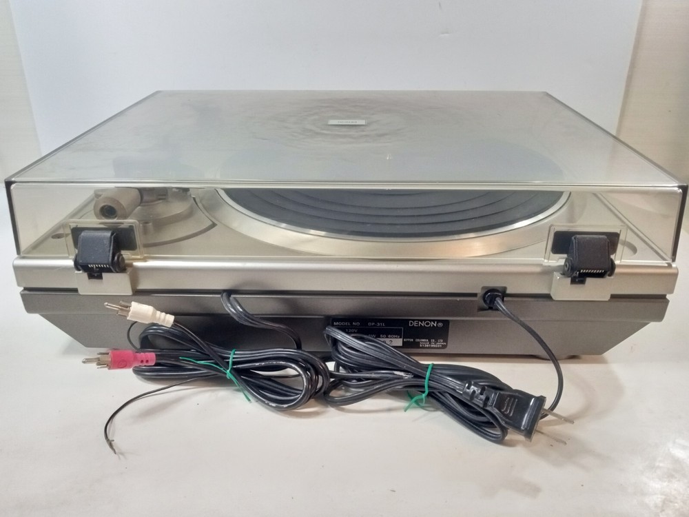 Denon DP-31L Direct Drive Turntable - Works - READ