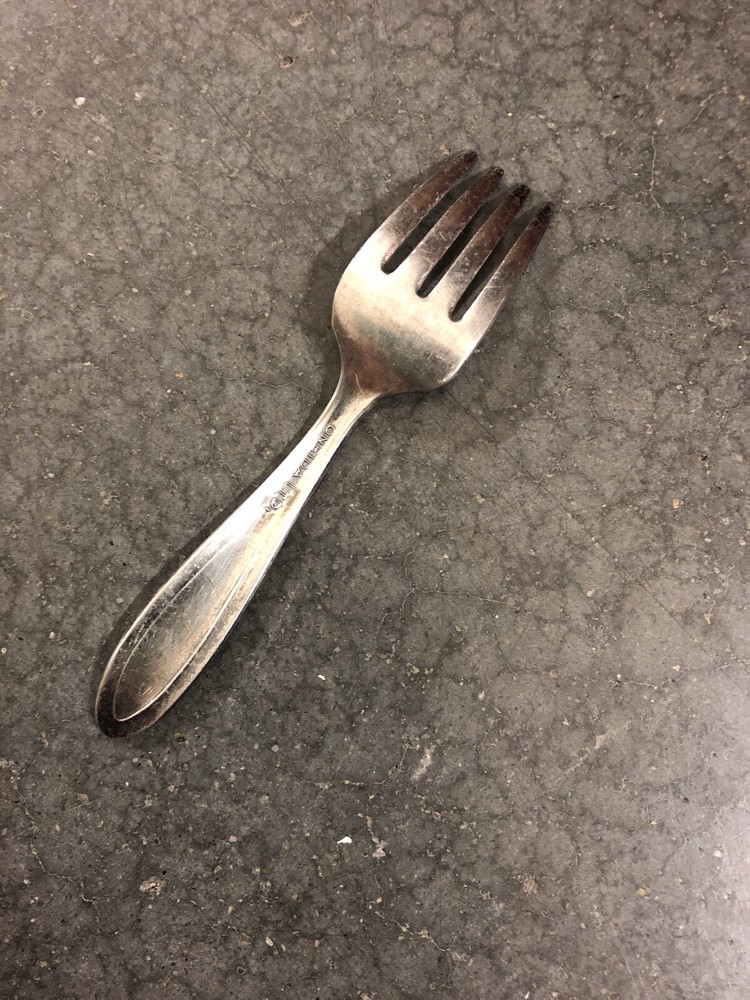 Oneida Silverplate Baby Fork Belford 4”