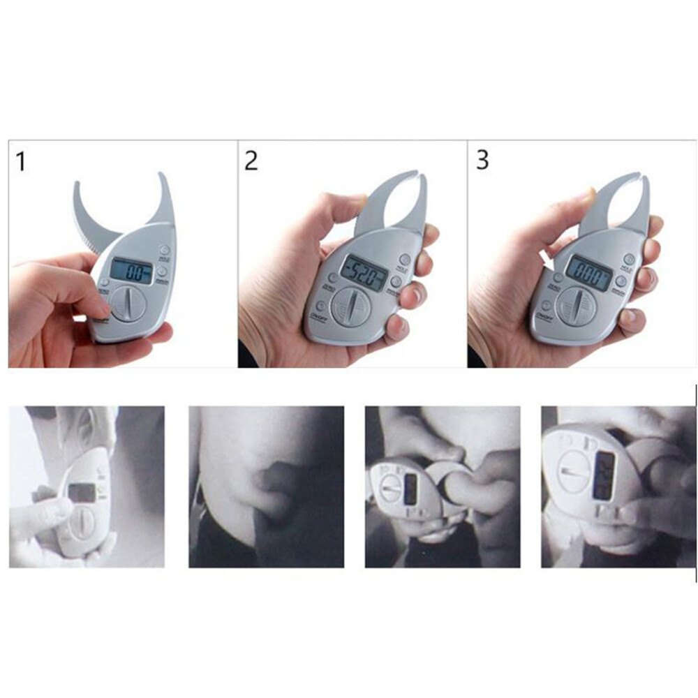 Fat Caliper Measuring Tool Body Device Digital Skinfold Analyzer