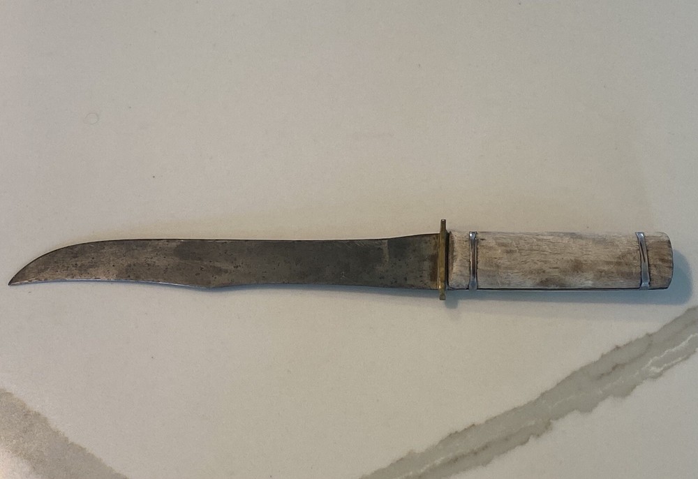 Vintage ￼Handmade Wood Handle Knife 12”