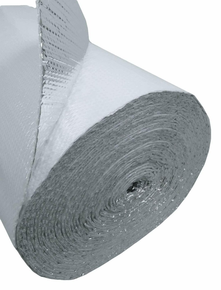 4 Pack White Faced Double Bubble Reflective Foil Thermal Insulation (4X4) R8