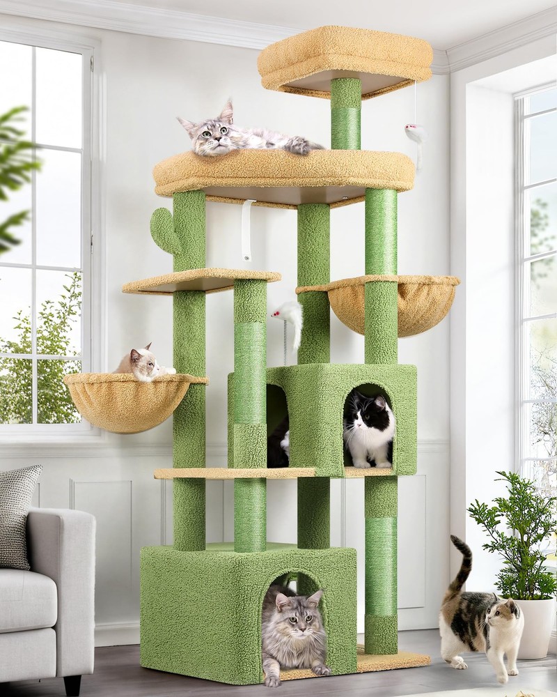 Globlazer S68 68" Cat Tree Large Cats 20lb