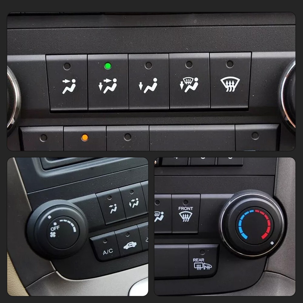 A/C Heater Temperature Climate Control Button Panel For 2007-2011 Honda CR-V CRV