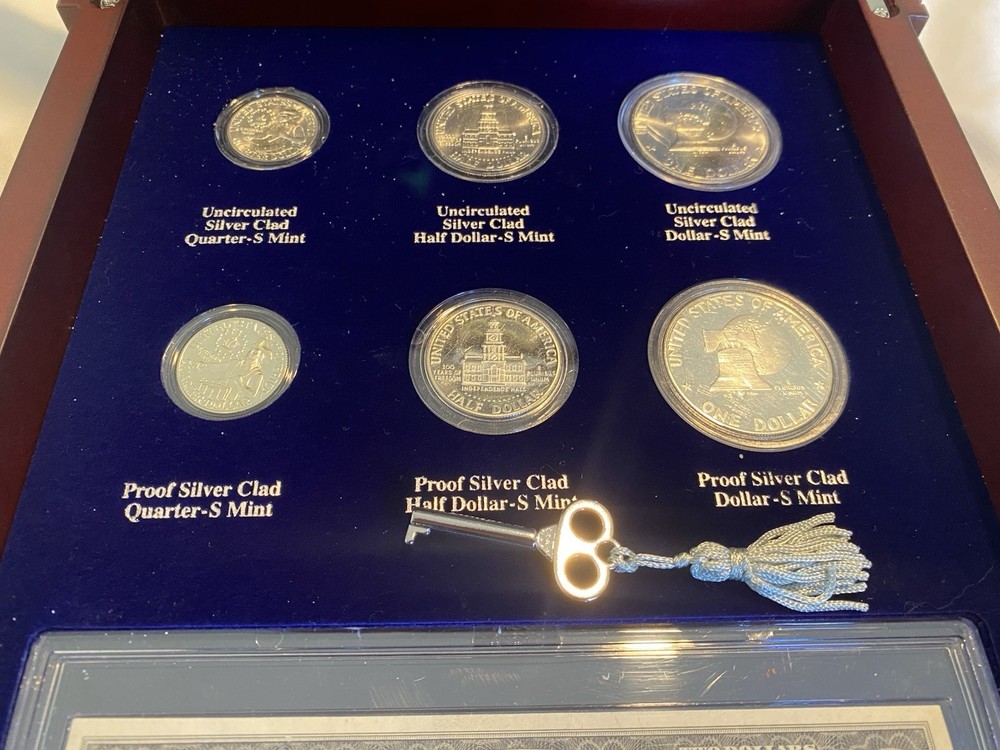 The Complete Bicentennial Silver Coin & Currency Set