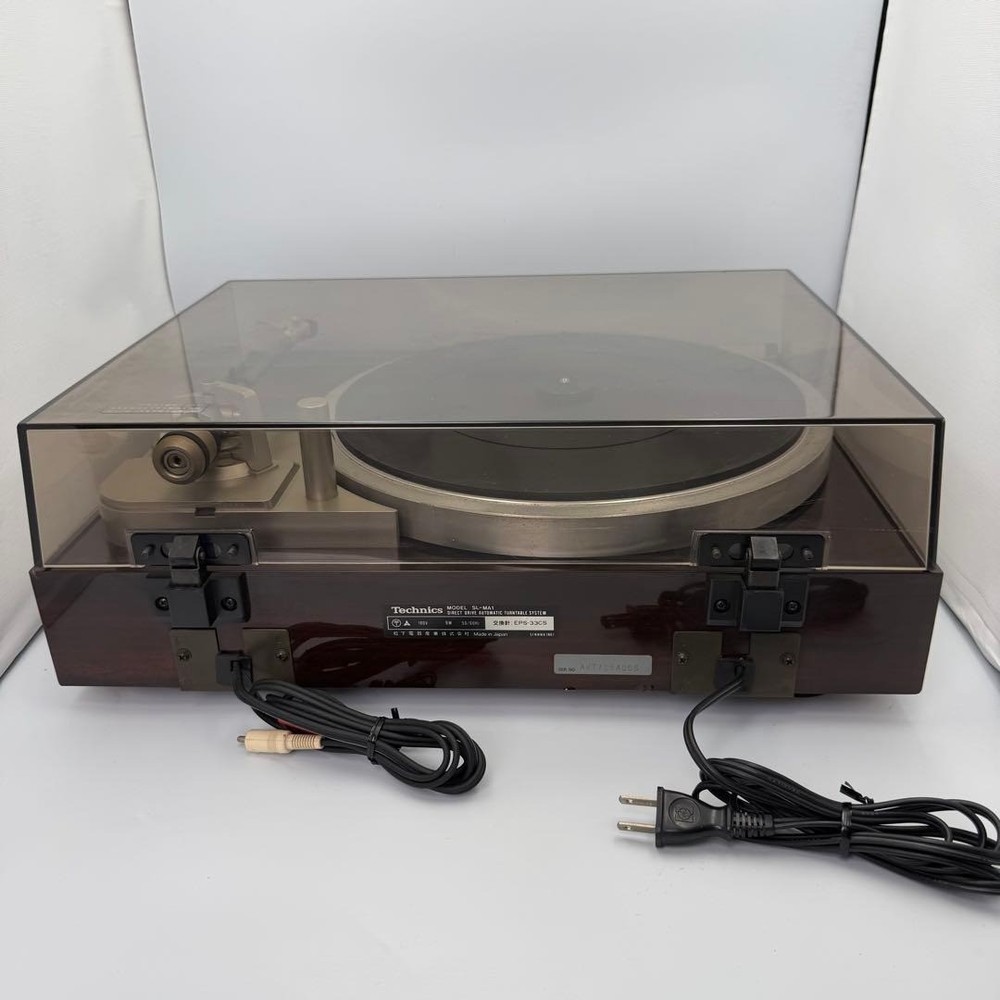 Technics SL-MA1 Direct Drive Turntable Record Player Working