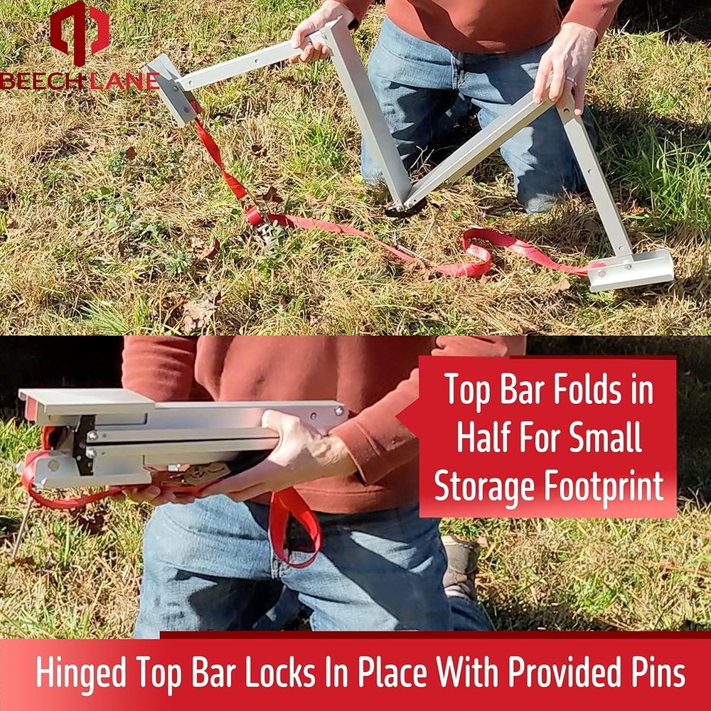 Beech Lane Universal RV Stabilizer, Reduces RV Wobble, Compact Foldable Design f