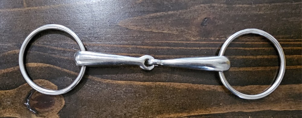 Draft Size 6 Inch Loose Ring Snaffle Bit