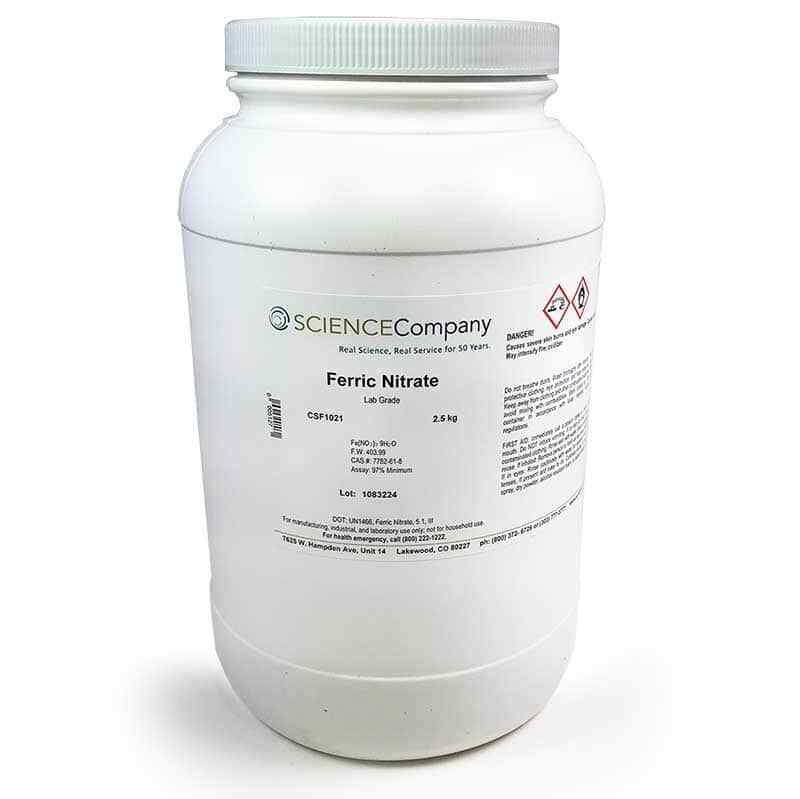 Ferric Nitrate, 2.5kg