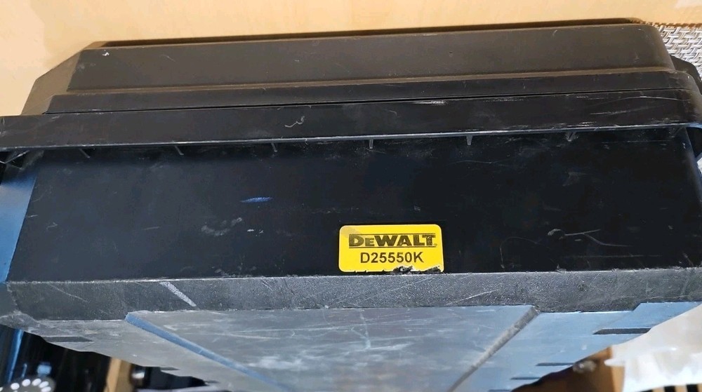 24" Handle DEWALT EMPTY CASE FOR TOOL Heavy Duty Hard Plastic Container Lockable