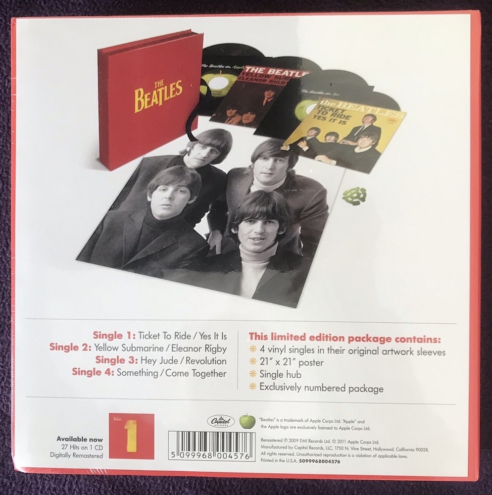 THE BEATLES - 7” Singles Box Set - Record Store Day 2009 - Sealed - Ltd Numbered