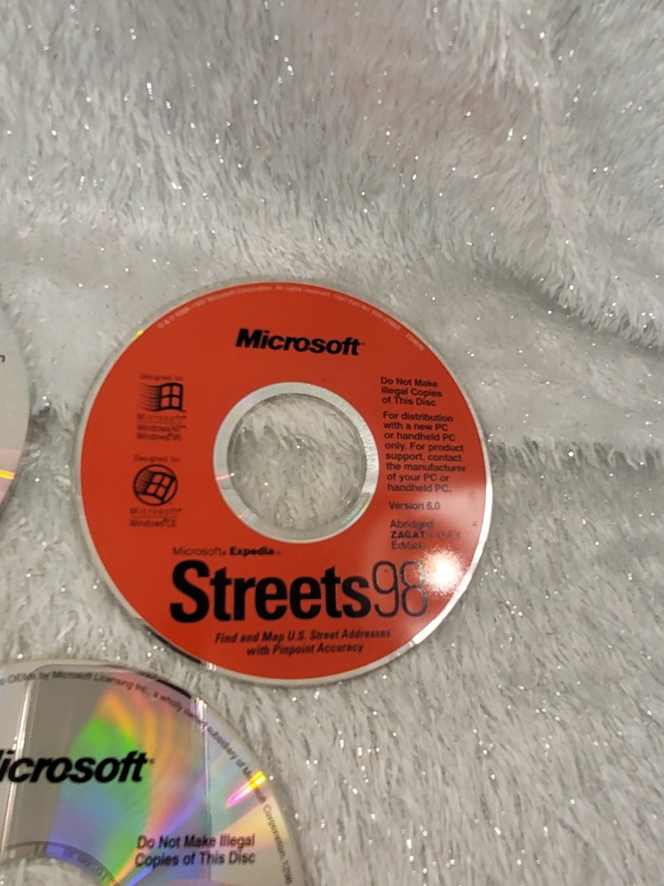 Vintage Microsoft Office (1983 - 2002) Variety Software CDs (No Cases)