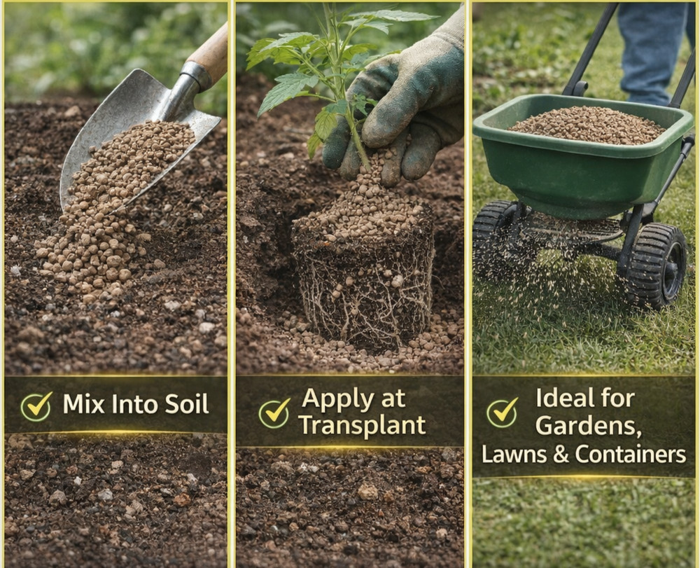 2 Lbs Granular Mycorrhiza - Soil Amendment & Root Enhancer, Microbial Additive