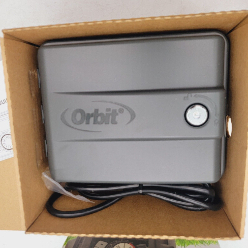 Orbit 6-Station Sprinkler Timer 3 Programs w/ Easy-Set Logic 57896 NEW