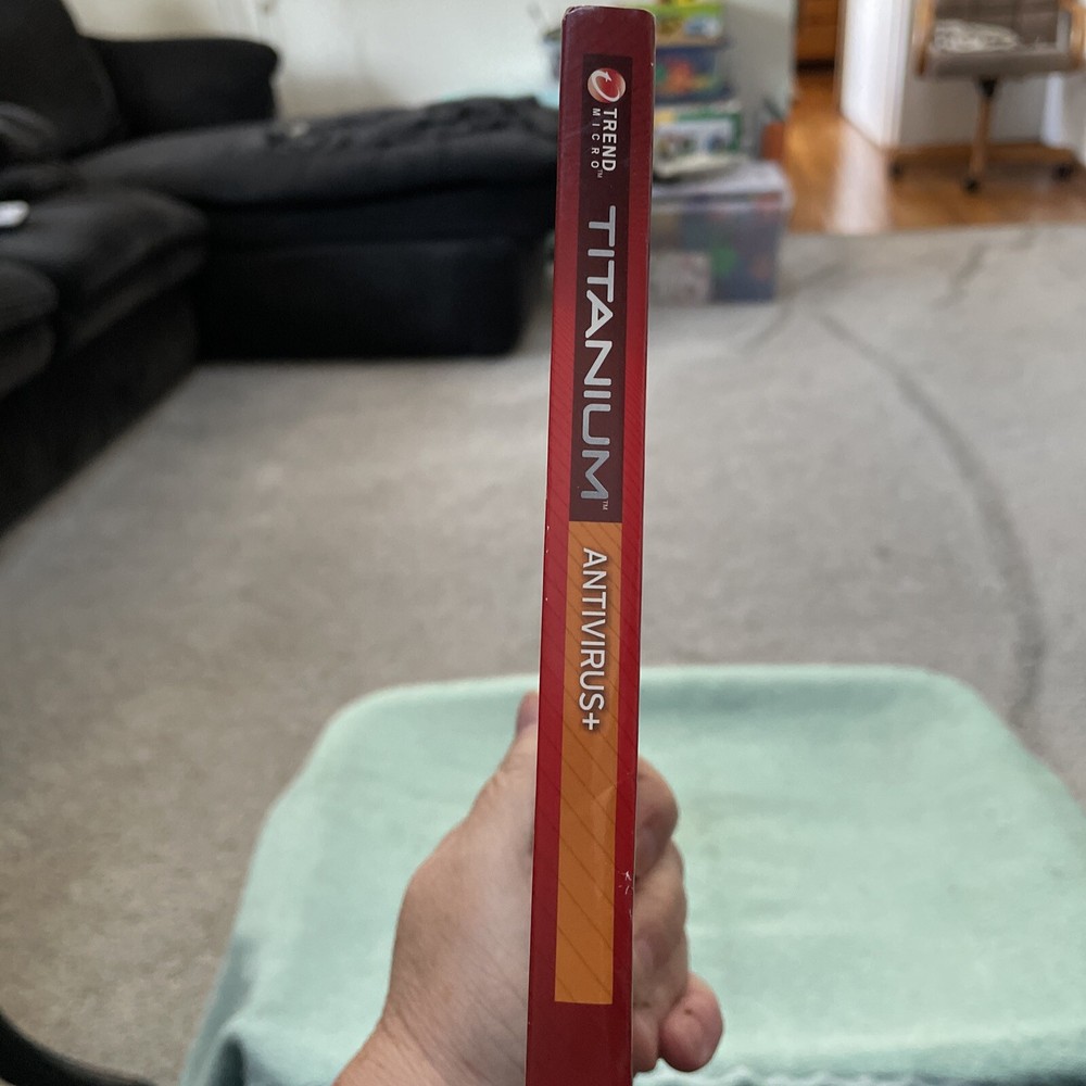 Trend Micro Titanium Antivirus+ Antispyware Web Threat Protection New Open Box