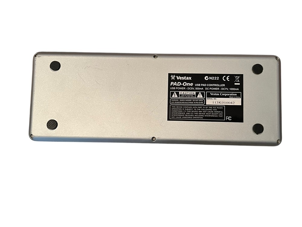 Vestax Pad-One Programmable USB MIDI Pad and XY controller - RARE!