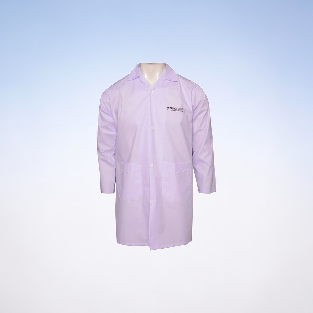 Personalized Men's Lab Coat Printed.S-2XL