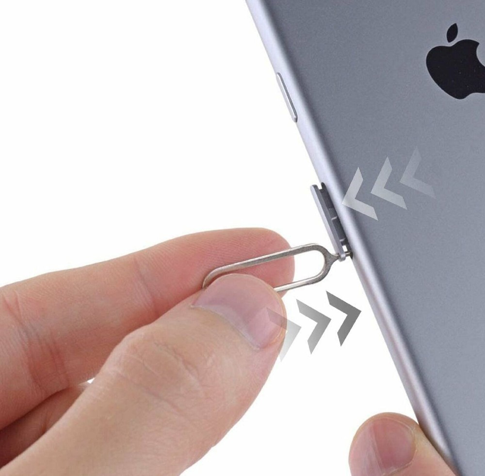 SIM Ejector Pin Tool Eject Sim Tray Open Needle Key For iPhone For Samsung Lot