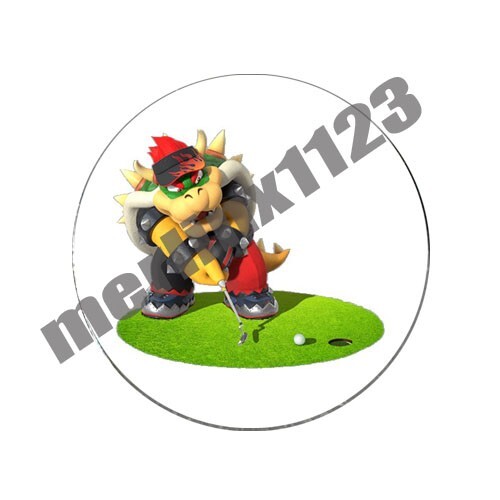 Bowser - Super Mario Nintendo Golf Ball Marker +Switchblade Divot Tool