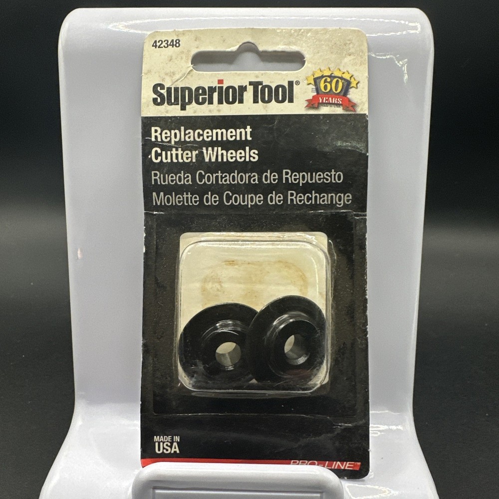 Superior Tool 42348 Replacement Cutter Wheels 2-Pack