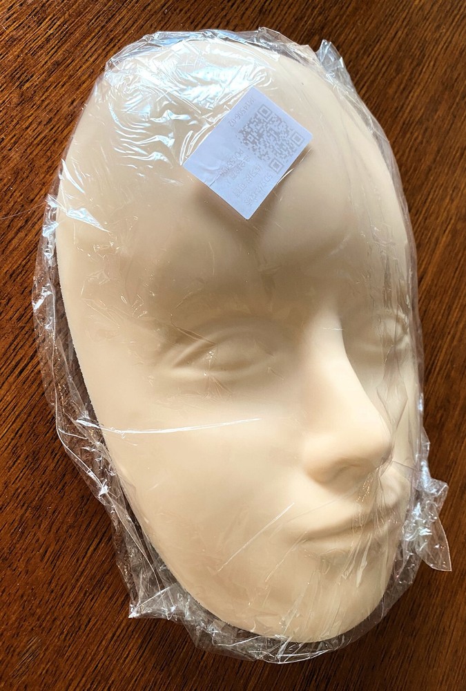 3D Makeup Practice face soft silicone makeup mannequin face